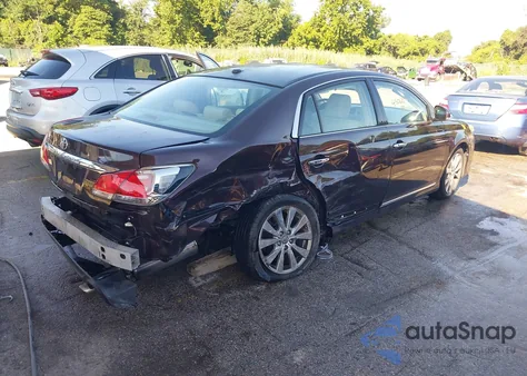 2011 Toyota Avalon Limited from USA, damaged, VIN 4T1BK3DB3BU373010